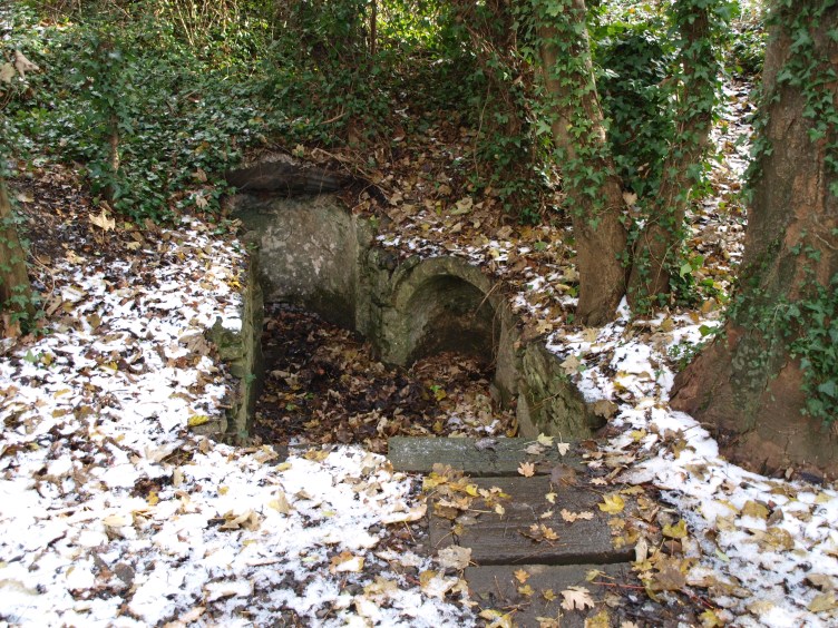St. Catherine's Well. It's in need of some serious TLC.