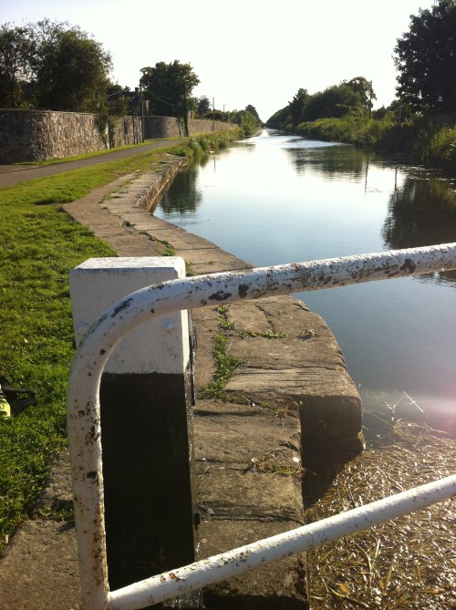 The view towards Ardclough from Omer's Lough at the Village at Lyons.