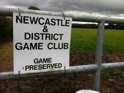 'Game preserved' always makes me smile; essentially, we don't want you shooting it, but we will!