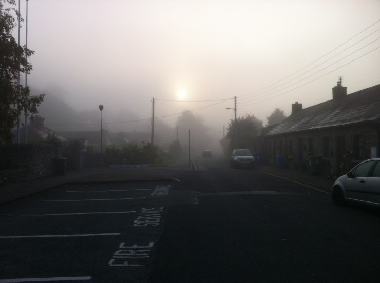 Misty morning on the Lane.