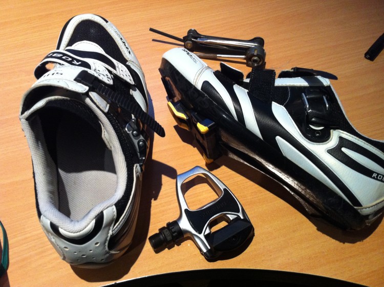 The pedals to go with the shoes...